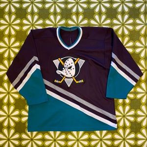 Vintage Anaheim Ducks CCM Jersey L